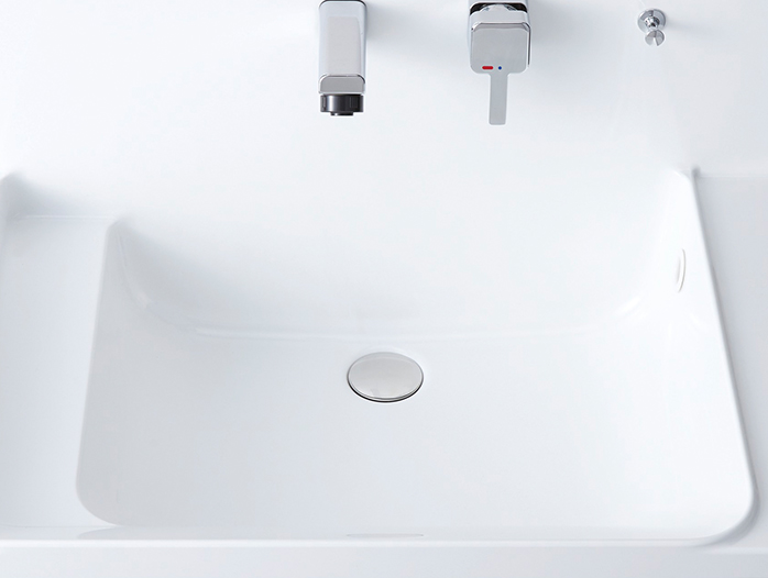 お手入れの仕方ｰ排水口(トラップ）　洗面化粧台