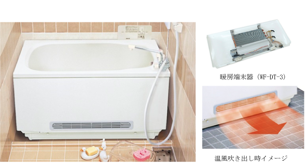浴室内設置のバランス型ガス風呂釜からの入替に最適なガス風呂給湯器